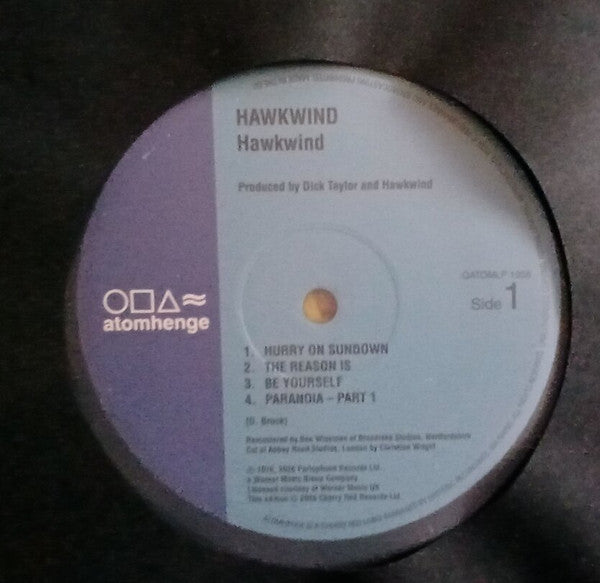 Hawkwind : Hawkwind (LP, Album, RE, Gat)