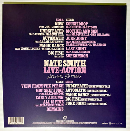 Nate Smith (3) : Live-Action (Deluxe Edition) (2xLP, Album)