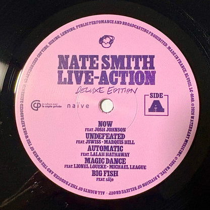Nate Smith (3) : Live-Action (Deluxe Edition) (2xLP, Album)