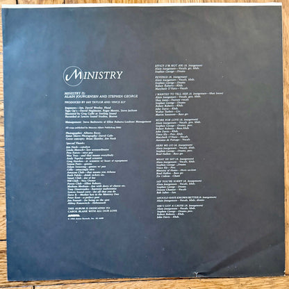 Ministry : With Sympathy (LP, Album)