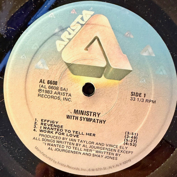 Ministry : With Sympathy (LP, Album)