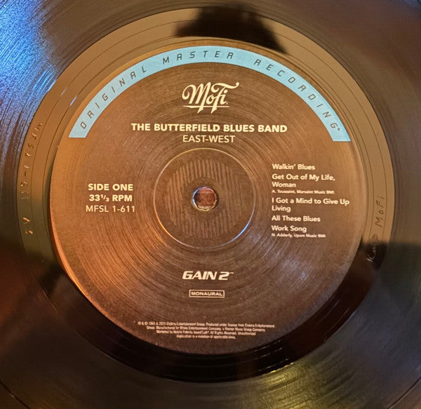The Butterfield Blues Band* : East-West (LP, Album, Mono, Num, RE, RM, S/Edition, 180)