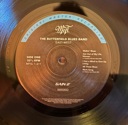 The Butterfield Blues Band* : East-West (LP, Album, Mono, Num, RE, RM, S/Edition, 180)