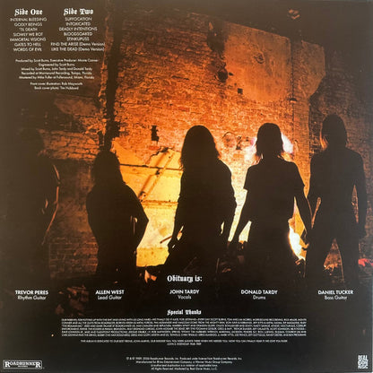 Obituary : Slowly We Rot (LP, Album, RE, RM, Blu)