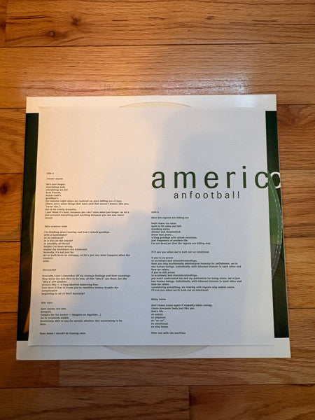 American Football : American Football (LP, Album, Ltd, Clo)