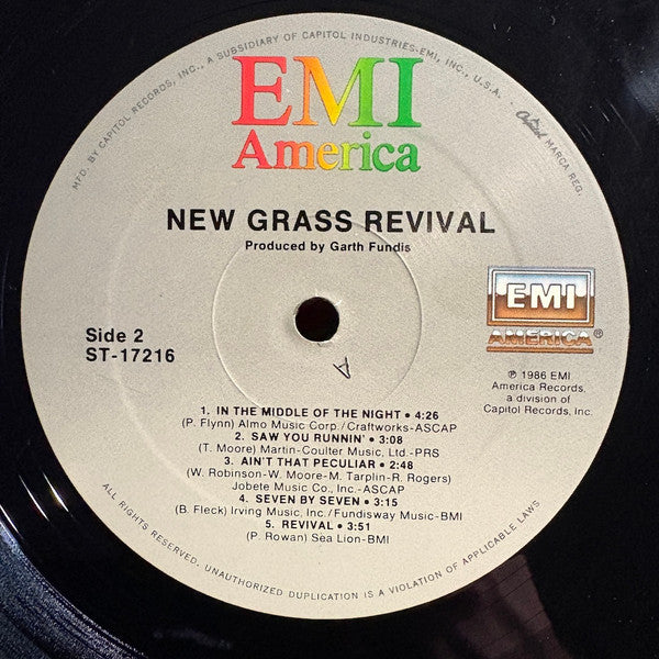 New Grass Revival : New Grass Revival (LP, Album, All)