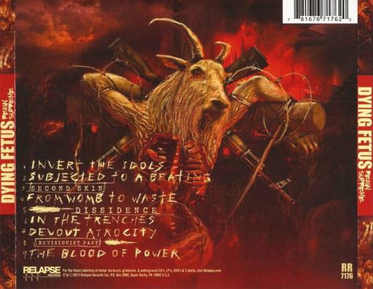 Dying Fetus : Reign Supreme (CD, Album)