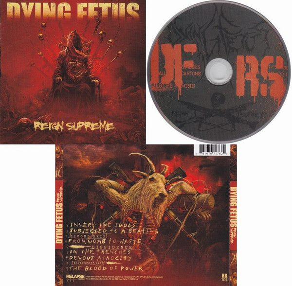 Dying Fetus : Reign Supreme (CD, Album)