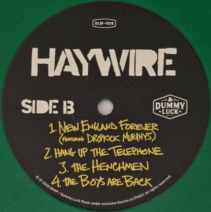 Dropkick Murphys / Haywire (22) : New England Forever (12", EP, Ltd, Gre)