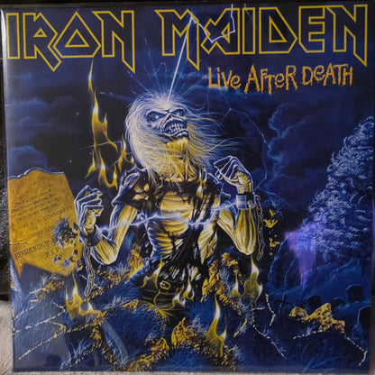 Iron Maiden : Live After Death (2xLP, Album, RE, RM, 180)