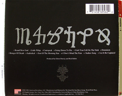 Danzig : Danzig 4 (CD, Album, RE)