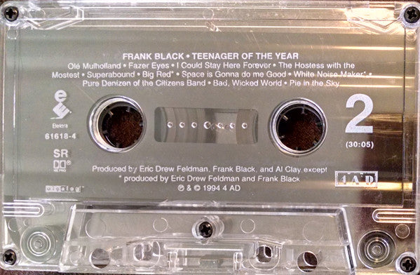 Frank Black : Teenager Of The Year (Cass, Album)