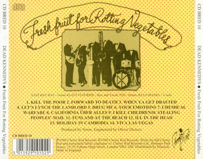 Dead Kennedys : Fresh Fruit For Rotting Vegetables (CD, Album, RE)