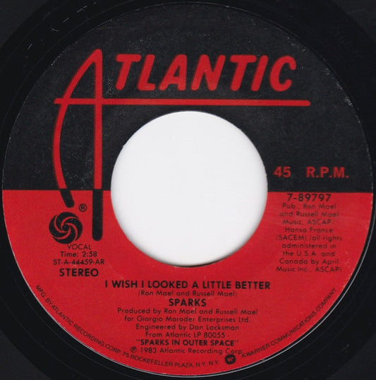 Sparks : All You Ever Think About Is Sex (7", AR)