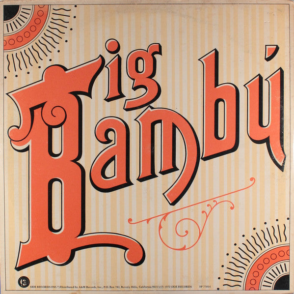 Cheech & Chong : Big Bambú (LP, Album, Pit)