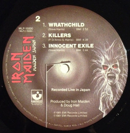 Iron Maiden : Maiden Japan (12", MiniAlbum, Jac)
