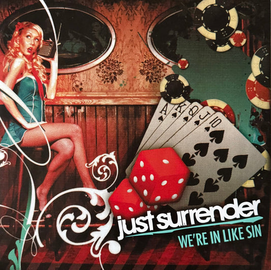 Just Surrender : We're In Like Sin (LP, Album, Ltd, Red)