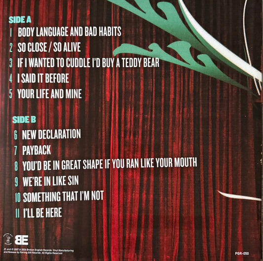 Just Surrender : We're In Like Sin (LP, Album, Ltd, Red)