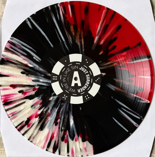 Just Surrender : We're In Like Sin (LP, Album, Ltd, Red)