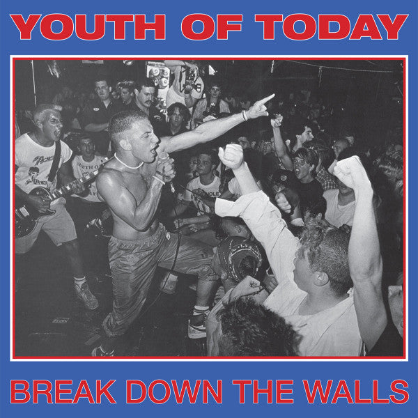 Youth Of Today : Break Down The Walls (LP, Album, Ltd, RE, Pur)