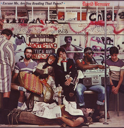 David Brenner (2) : Excuse Me, Are You Reading That Paper? (LP)