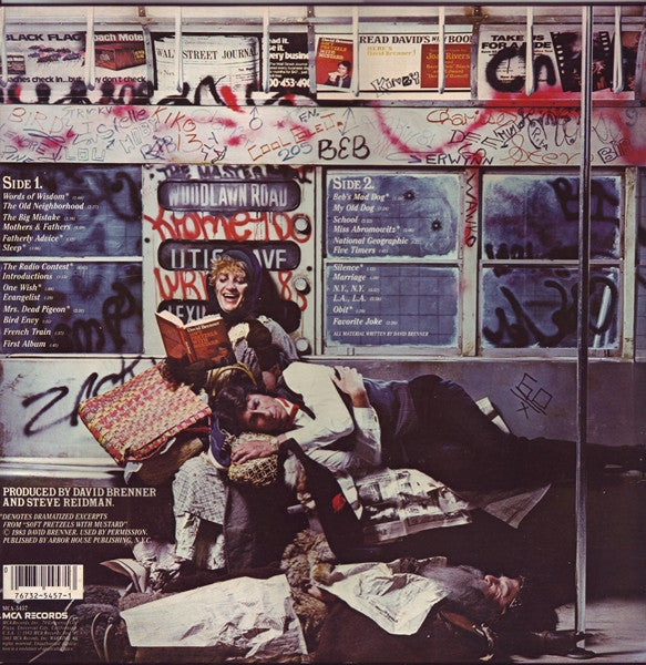 David Brenner (2) : Excuse Me, Are You Reading That Paper? (LP)