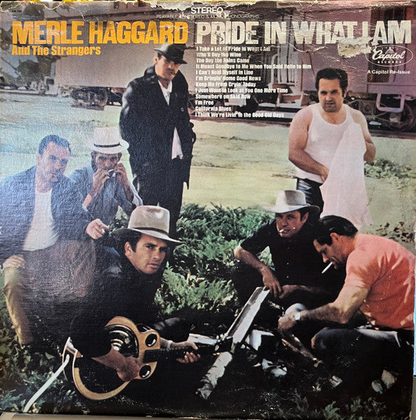 Merle Haggard And The Strangers (5) : Pride In What I Am (LP, Album, RE)