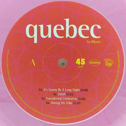 Ween : Quebec (LP, Mag + LP, Red + Album, RE)