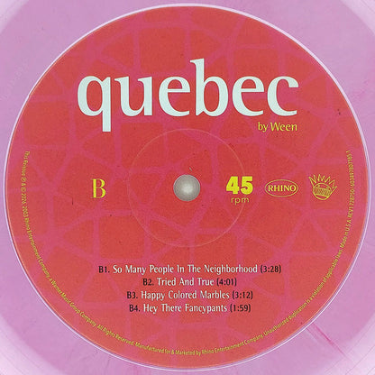 Ween : Quebec (LP, Mag + LP, Red + Album, RE)