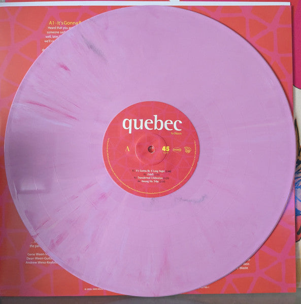 Ween : Quebec (LP, Mag + LP, Red + Album, RE)