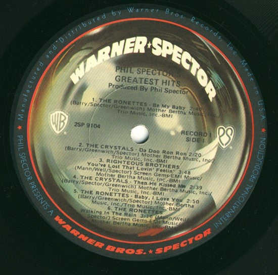 Phil Spector : Phil Spector's Greatest Hits (2xLP, Album, Comp, Los)