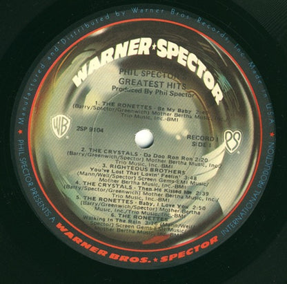 Phil Spector : Phil Spector's Greatest Hits (2xLP, Album, Comp, Los)