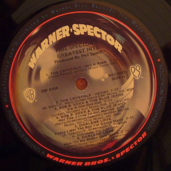 Phil Spector : Phil Spector's Greatest Hits (2xLP, Album, Comp, Los)