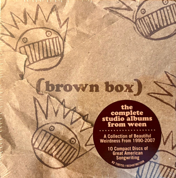 Ween : Brown Box (CD, Album, RE + CD, Album, RE, RM + CD, Album, RE )