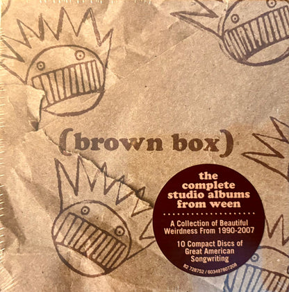 Ween : Brown Box (CD, Album, RE + CD, Album, RE, RM + CD, Album, RE )