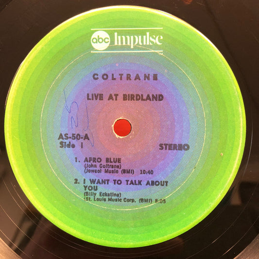 Coltrane* : Live At Birdland (LP, Album, RE, Gat)