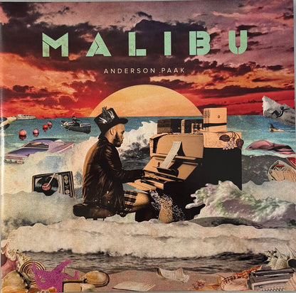 Anderson .Paak : Malibu  (2xLP, Album, Ltd, RE, RP, Sea)