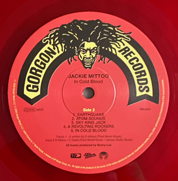 Jackie Mittoo : In Cold Blood (LP, Album, RSD, Ltd, RE, Red)