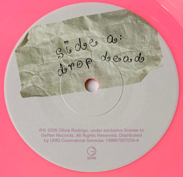 Olivia Rodrigo : Drop Dead (7", Single, Ltd, Pin)