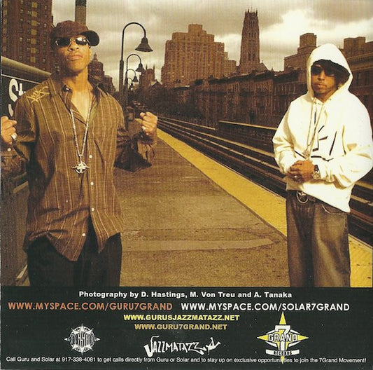 Guru : Jazzmatazz The Timebomb: Back To The Future Mixtape (CD, Mixtape)