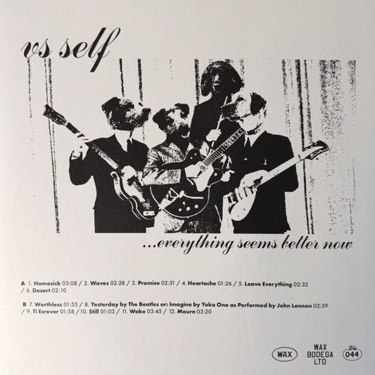 Vs Self : Everything Seems Better Now (LP, Album, Lav)