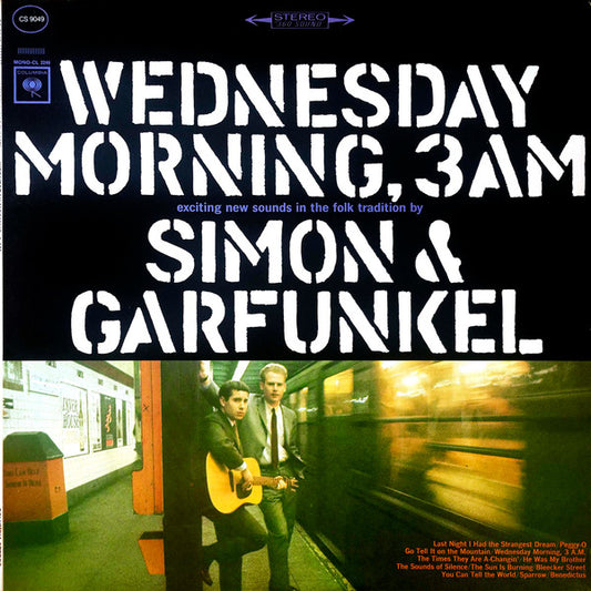Simon & Garfunkel : Wednesday Morning, 3 A.M. (LP, Album, RE)