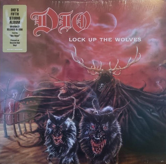 Dio (2) : Lock Up The Wolves (LP, Album, RE, Red)