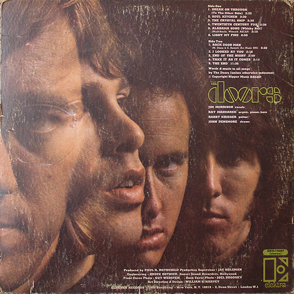The Doors : The Doors (LP, Album, RP, Pit)