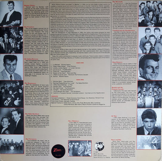 Various : The History Of Latino Rock Vol.1 1956-1965 (LP, Comp)