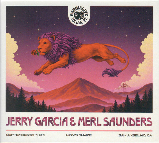 Jerry Garcia & Merl Saunders : GarciaLive Volume 22 • Lion's Share, San Anselmo, CA September 25, 1971 (2xCD)