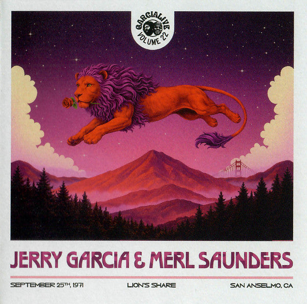 Jerry Garcia & Merl Saunders : GarciaLive Volume 22 • Lion's Share, San Anselmo, CA September 25, 1971 (2xCD)