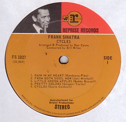 Frank Sinatra : Cycles (LP, Album)