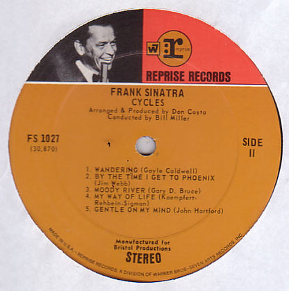Frank Sinatra : Cycles (LP, Album)