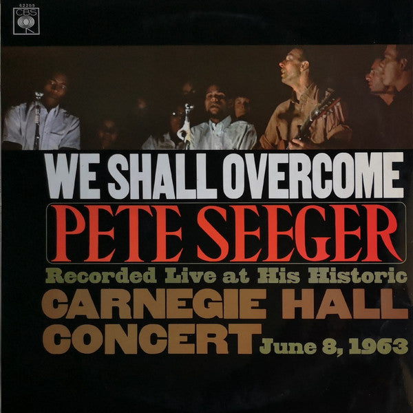 Pete Seeger : We Shall Overcome (LP, Album, RE)